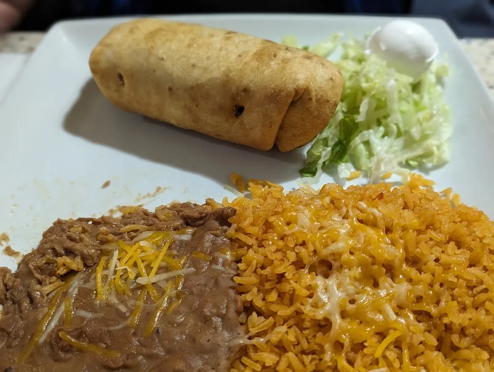 Chimichanga Meal