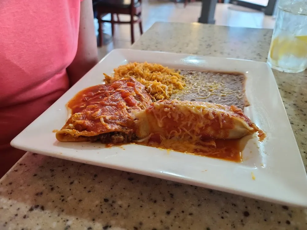 Tamal and Enchilada